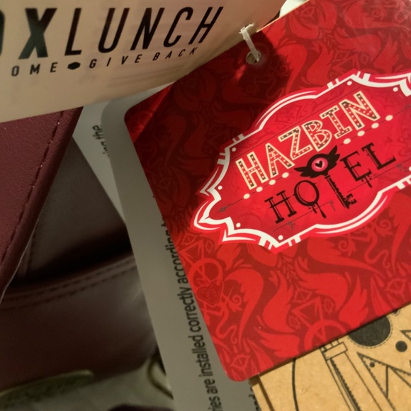 Hazbin Hotel Alastor's Radio Figural Mini Backpack In Hand - Picture 9 of 11